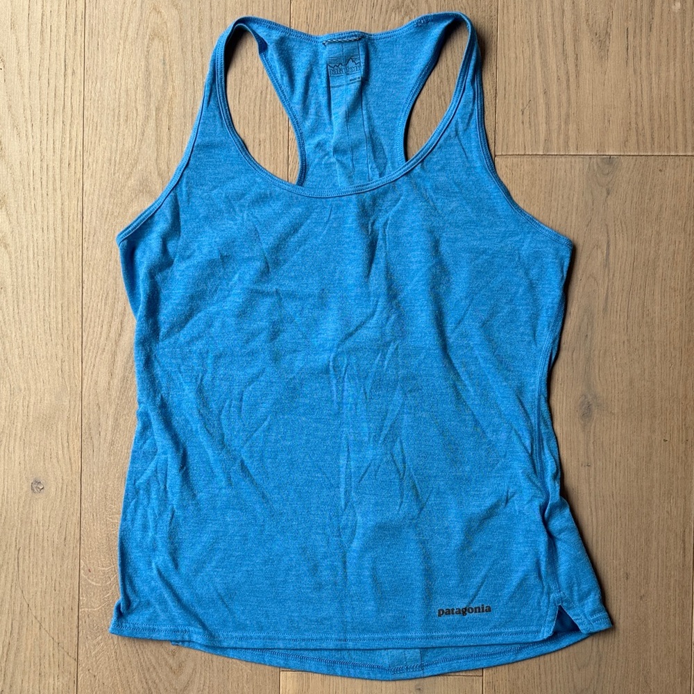 Patagonia Women's Vibrant Blue Racerback Tank Top